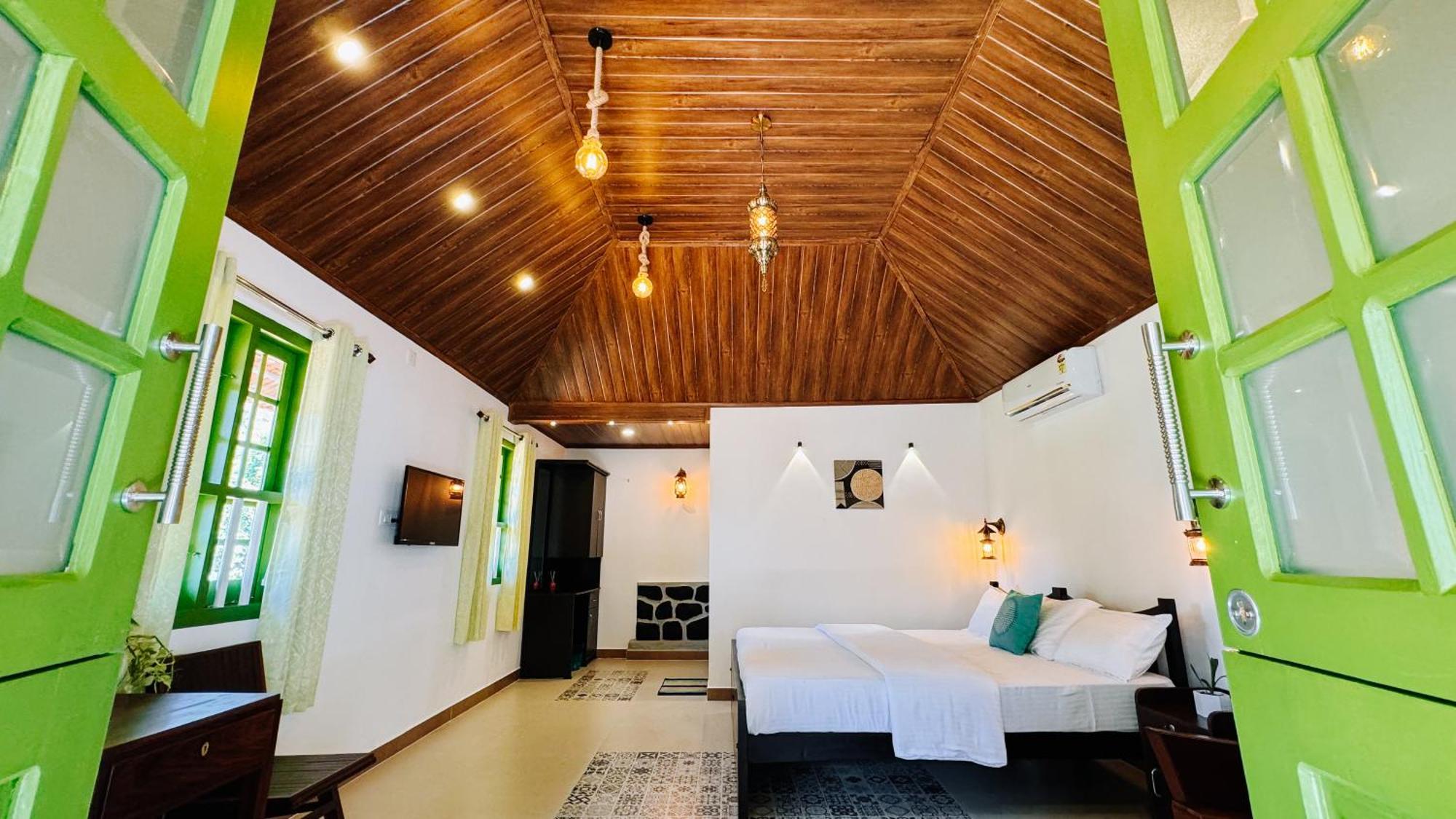 Calm Shack - 2 Bedroom-Boutique Farm Stay Munnar Eksteriør billede